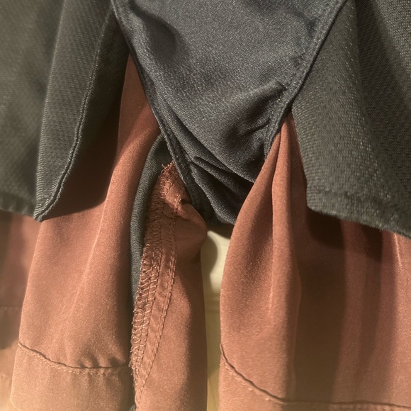 ❗️Patagonia Chocolate Brown Athletic Workout Shorts Size XS - Picture 12 of 13